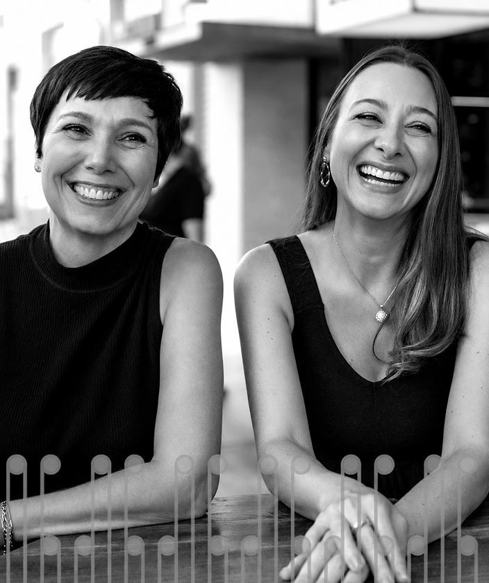 Denize Pimentel e Tânia Lopes